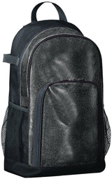 Augusta Sportswear All Out Glitter Backpack 1106 BLACK GLITTER/BLACK OS