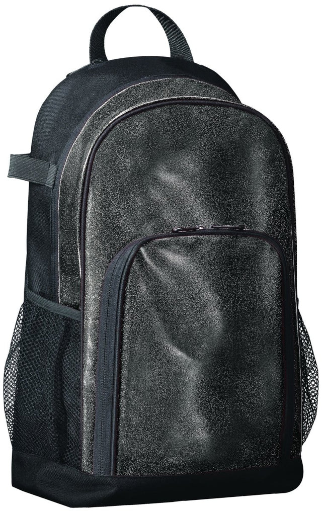 Augusta Sportswear All Out Glitter Backpack 1106 BLACK GLITTER/BLACK OS