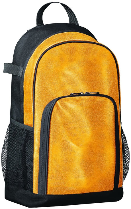 Augusta Sportswear All Out Glitter Backpack 1106 GOLD GLITTER/BLACK OS