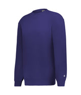 Augusta Sportswear Athletic Fleece Pocket Crew 125200 PURPLE (BA) S