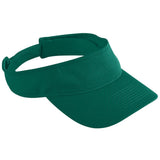 Augusta Sportswear Athletic Mesh Visor 6227 DARK GREEN OS