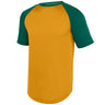 Augusta Sportswear Attain Diamond Jersey 1508 GOLD/DARK GREEN S