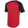 Augusta Sportswear Attain Diamond Jersey 1508 RED/BLACK S