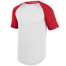 Augusta Sportswear Attain Diamond Jersey 1508 WHITE/RED S