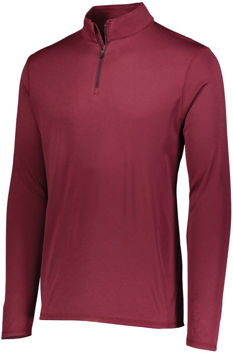 Augusta Sportswear Attain Wicking 1/4 Zip Pullover 2785 MAROON S