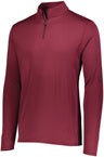 Augusta Sportswear Attain Wicking 1/4 Zip Pullover 2785 MAROON S