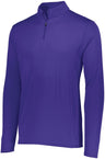 Augusta Sportswear Attain Wicking 1/4 Zip Pullover 2785 PURPLE S