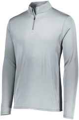 Augusta Sportswear Attain Wicking 1/4 Zip Pullover 2785 SILVER S