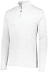 Augusta Sportswear Attain Wicking 1/4 Zip Pullover 2785 WHITE S