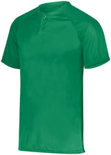 Augusta Sportswear Attain Wicking Two - Button Baseball Jersey 1565 KELLY S