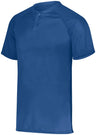 Augusta Sportswear Attain Wicking Two - Button Baseball Jersey 1565 ROYAL S