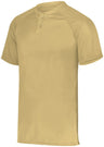 Augusta Sportswear Attain Wicking Two - Button Baseball Jersey 1565 VEGAS GOLD S