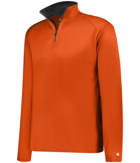 Augusta Sportswear B - CORE 1/4 ZIP PULLOVER 410200 BT. ORANGE/GRAPHITE (BA) S