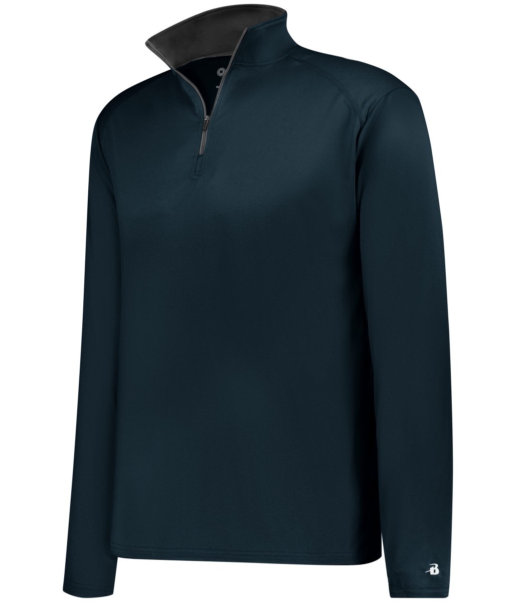 Augusta Sportswear B - CORE 1/4 ZIP PULLOVER 410200 NAVY/GRAPHITE (BA) S