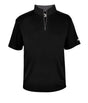 Augusta Sportswear B - CORE 1/4 ZIP SHORT SLEEVE PULLOVER 419900 BLACK/GRAPHITE (BA) S