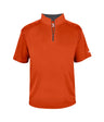 Augusta Sportswear B - CORE 1/4 ZIP SHORT SLEEVE PULLOVER 419900 BT. ORANGE/GRAPHITE (BA) S