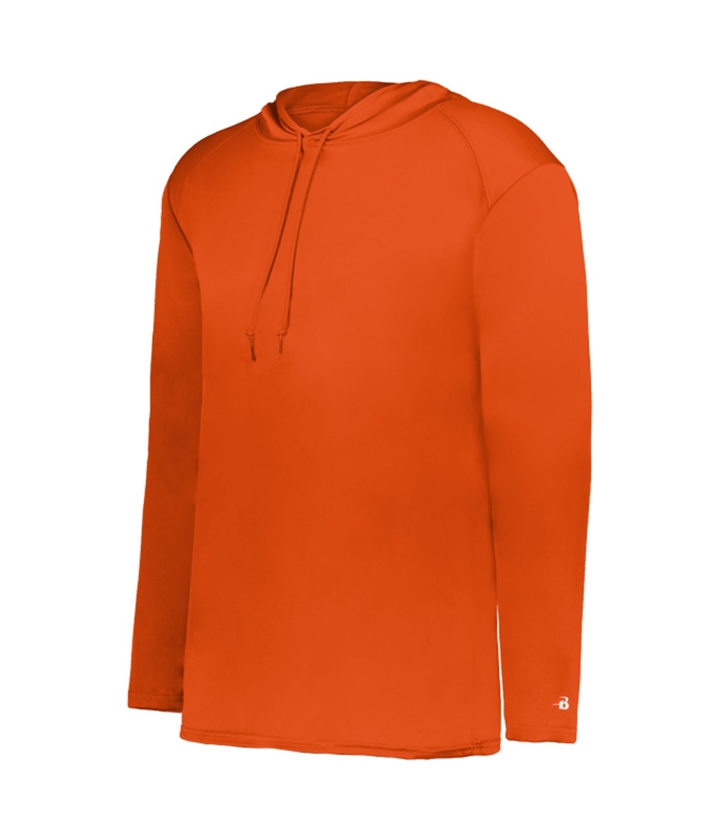 Augusta Sportswear B - CORE LONG SLEEVE HOODIE 410500 BURNT ORANGE (BA) S