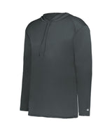 Augusta Sportswear B - CORE LONG SLEEVE HOODIE 410500 GRAPHITE (BA) S