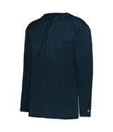 Augusta Sportswear B - CORE LONG SLEEVE HOODIE 410500 NAVY (BA) S