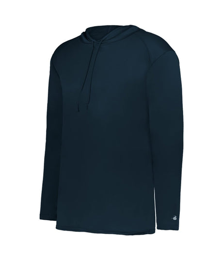 Augusta Sportswear B - CORE LONG SLEEVE HOODIE 410500 NAVY (BA) S