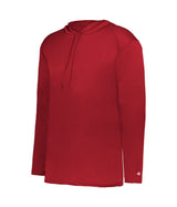Augusta Sportswear B - CORE LONG SLEEVE HOODIE 410500 RED (BA) S