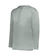 Augusta Sportswear B - CORE LONG SLEEVE HOODIE 410500 SILVER (BA) S