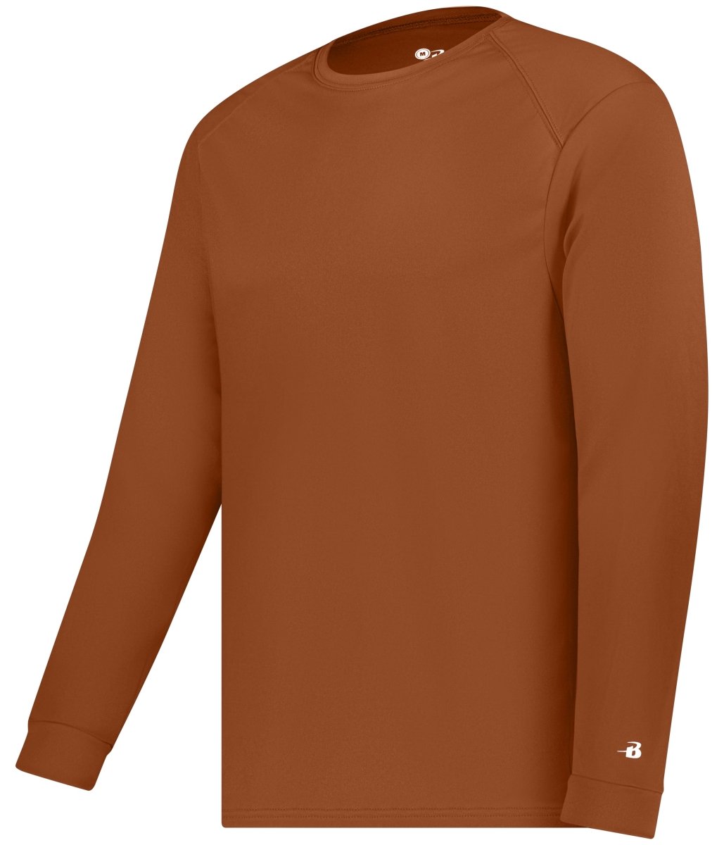 Augusta Sportswear B - CORE LONG SLEEVE TEE 410400 DARK ORANGE S