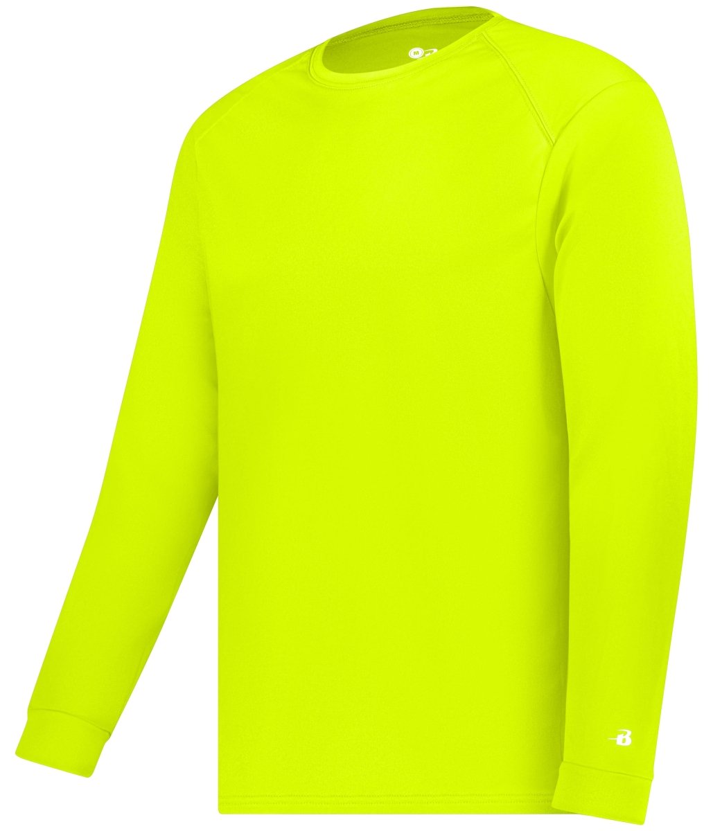 Augusta Sportswear B - CORE LONG SLEEVE TEE 410400 SAFETY YELLOW S