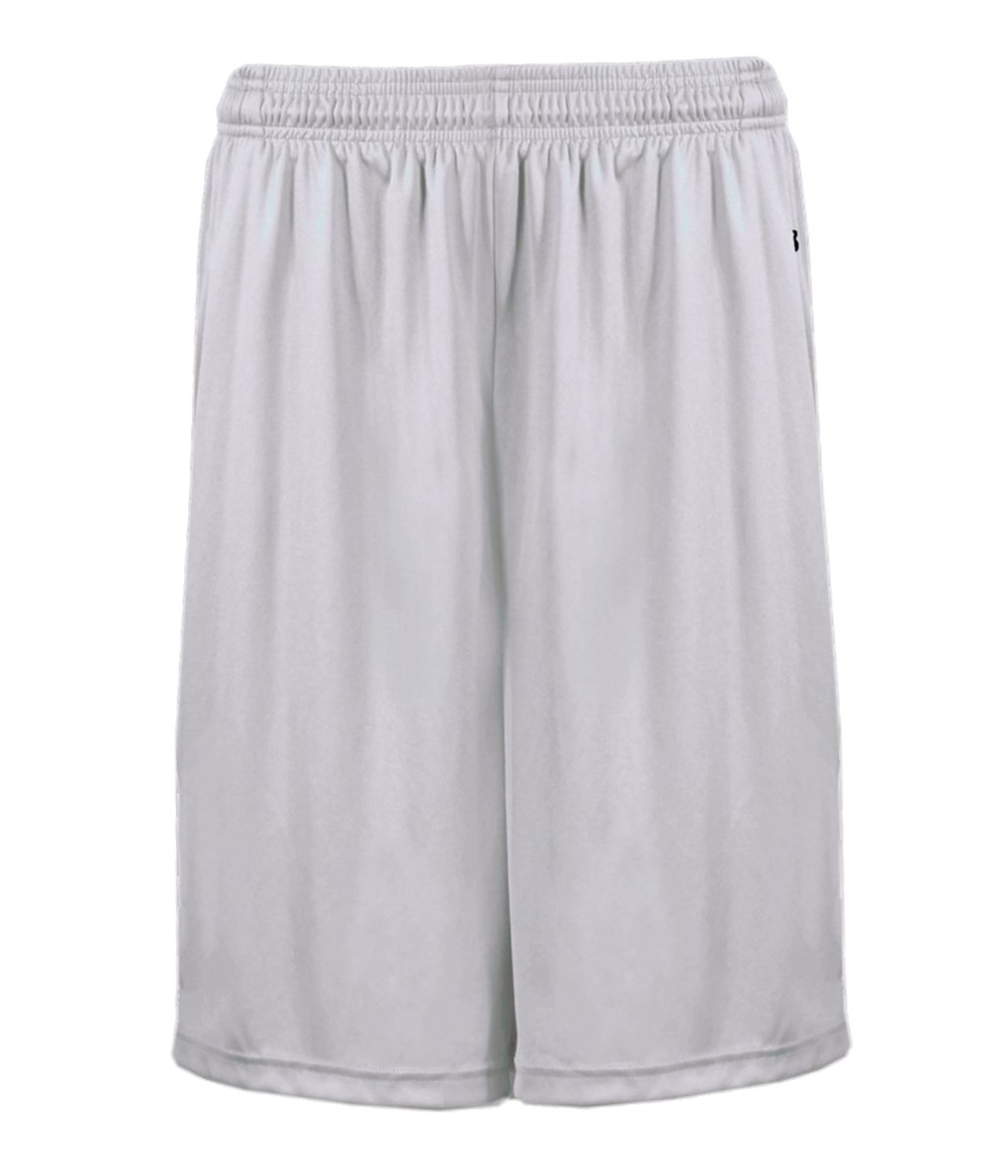 Augusta Sportswear B - CORE POCKETED 7" SHORTS 412700 SILVER (BA) S