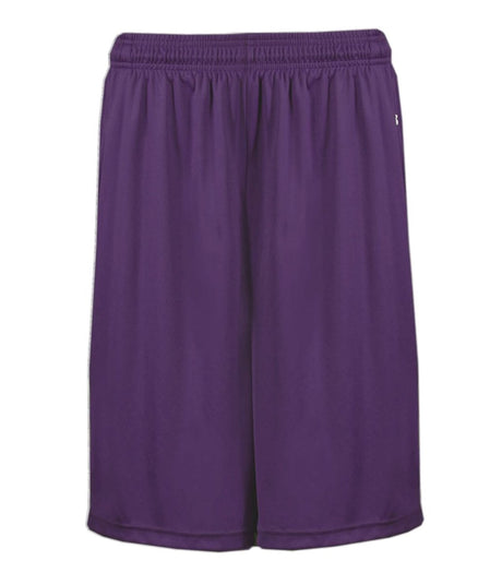 Augusta Sportswear B - CORE POCKETED SHORTS 411900 PURPLE (BA) S