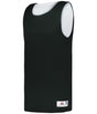 Augusta Sportswear B - CORE REVERSIBLE BASKETBALL JERSEY 412900 BLACK/WHITE (BA) S
