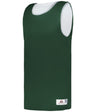 Augusta Sportswear B - CORE REVERSIBLE BASKETBALL JERSEY 412900 FOREST/WHITE (BA) S