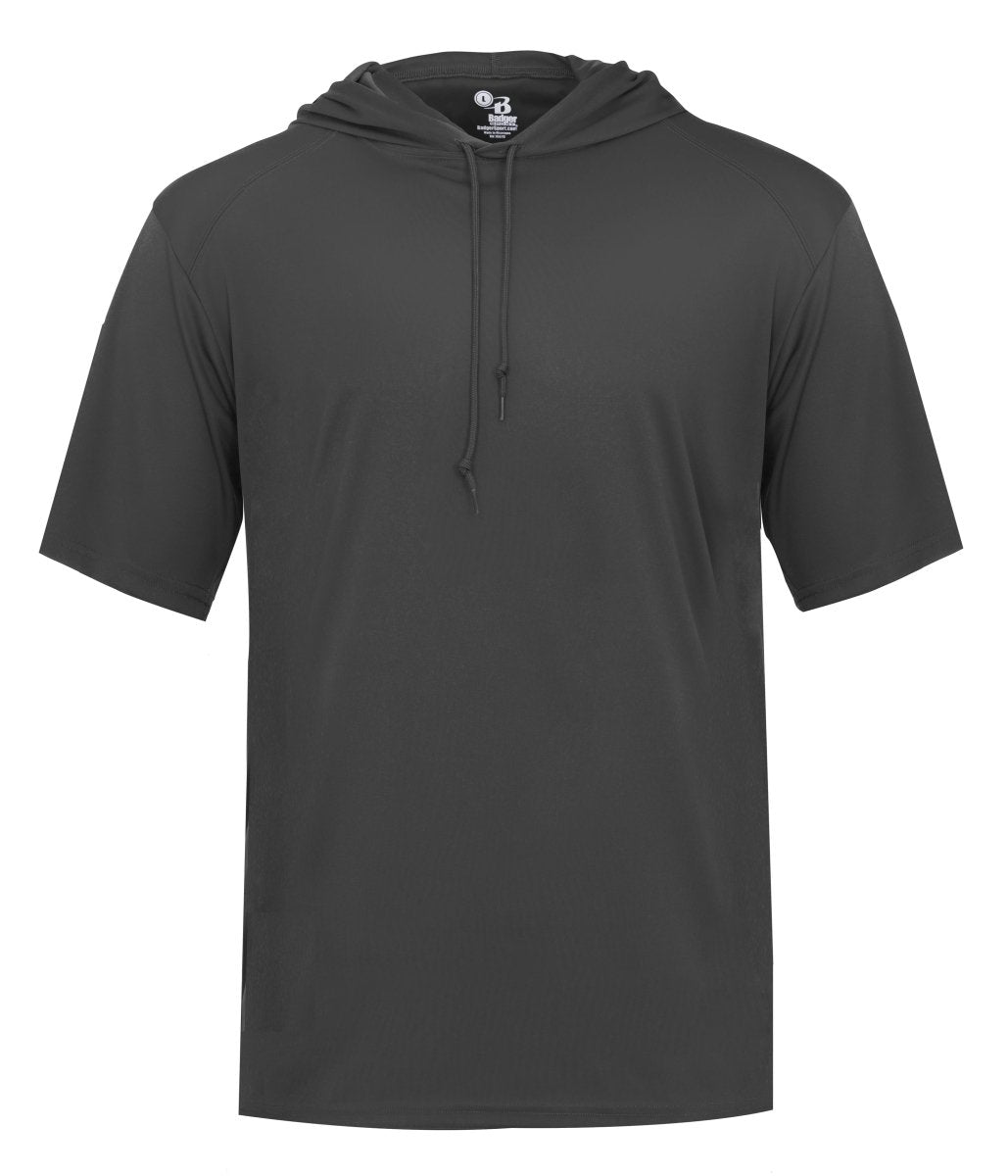 Augusta Sportswear B - CORE SHORT SLEEVE HOODIE 412300 GRAPHITE (BA) S