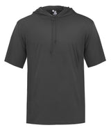 Augusta Sportswear B - CORE SHORT SLEEVE HOODIE 412300 GRAPHITE (BA) S