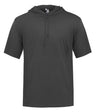Augusta Sportswear B - CORE SHORT SLEEVE HOODIE 412300 GRAPHITE (BA) S