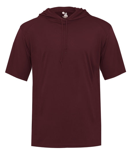 Augusta Sportswear B - CORE SHORT SLEEVE HOODIE 412300 MAROON (BA) S