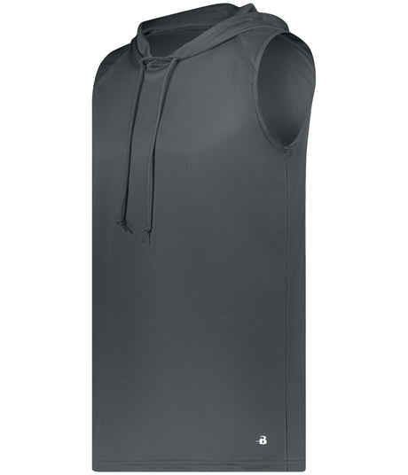 Augusta Sportswear B - CORE SLEEVELESS HOODIE 410800 GRAPHITE (BA) S