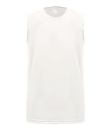 Augusta Sportswear B - CORE SLEEVELESS TEE 413000 WHITE S