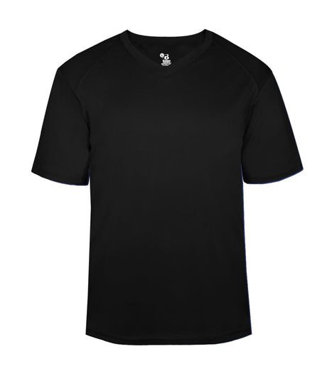 Augusta Sportswear B - CORE V - NECK TEE 412400 BLACK S