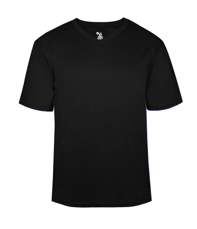 Augusta Sportswear B - CORE V - NECK TEE 412400 BLACK S