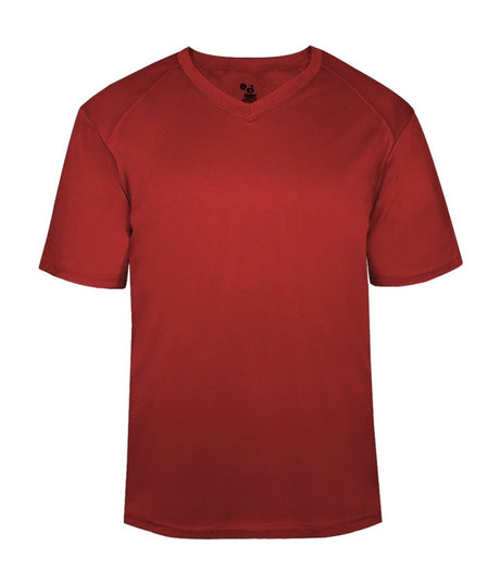 Augusta Sportswear B - CORE V - NECK TEE 412400 RED (BA) S