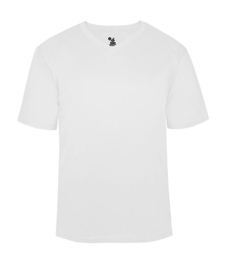 Augusta Sportswear B - CORE V - NECK TEE 412400 WHITE S