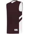 Augusta Sportswear B - PIVOT REVERSIBLE BASKETBALL JERSEY - Augusta Sportswear 856600 MAROON/WHITE (BA) S