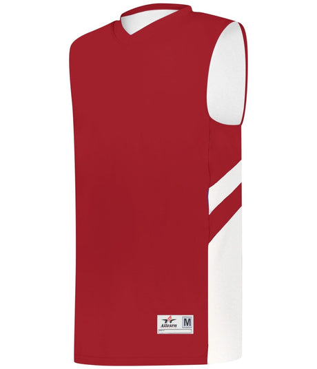 Augusta Sportswear B - PIVOT REVERSIBLE BASKETBALL JERSEY - Augusta Sportswear 856600 RED/WHITE (BA) S