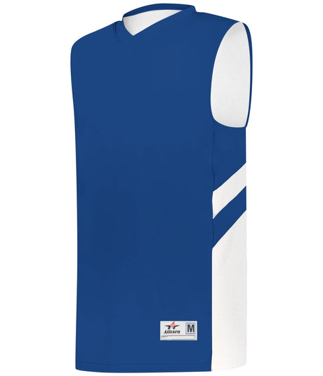Augusta Sportswear B - PIVOT REVERSIBLE BASKETBALL JERSEY - Augusta Sportswear 856600 ROYAL/WHITE (BA) S