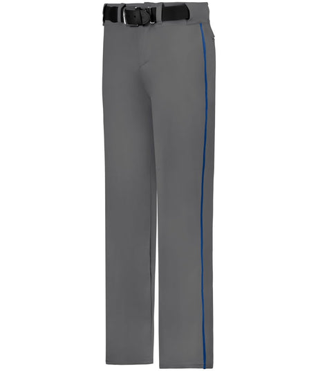 Augusta Sportswear BASEBALL PANT WITH BRAID 605WLB CHARCOAL SOLID/ROYAL (BA) S