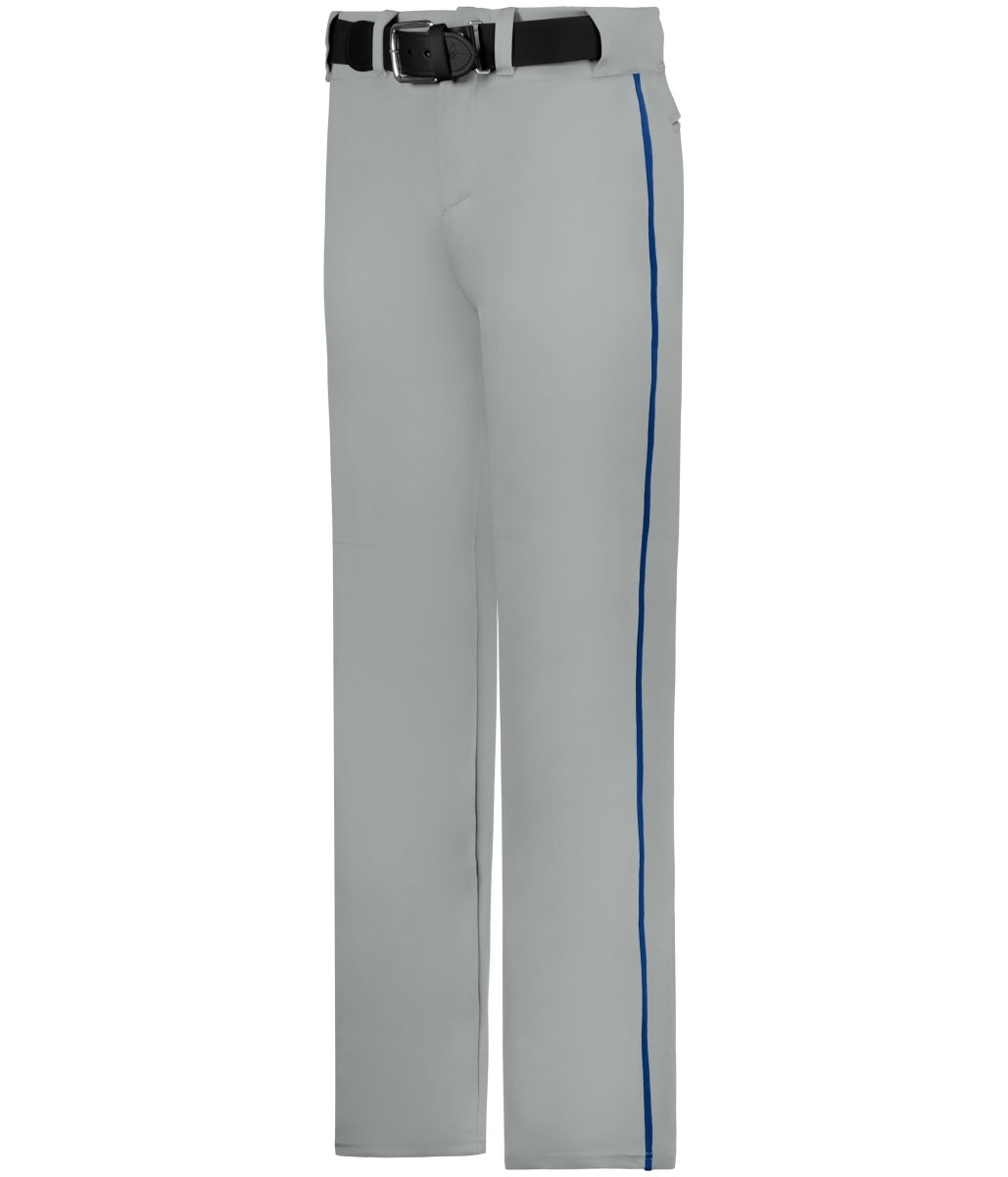 Augusta Sportswear BASEBALL PANT WITH BRAID 605WLB GREY/ROYAL (BA) S