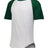 Augusta Sportswear Baseball Short Sleeve Tee 2.0 423 ATHLETIC HEATHER/DARK GREEN S