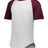 Augusta Sportswear Baseball Short Sleeve Tee 2.0 423 ATHLETIC HEATHER/MAROON S
