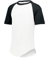 Augusta Sportswear Baseball Short Sleeve Tee 2.0 423 WHITE/BLACK S